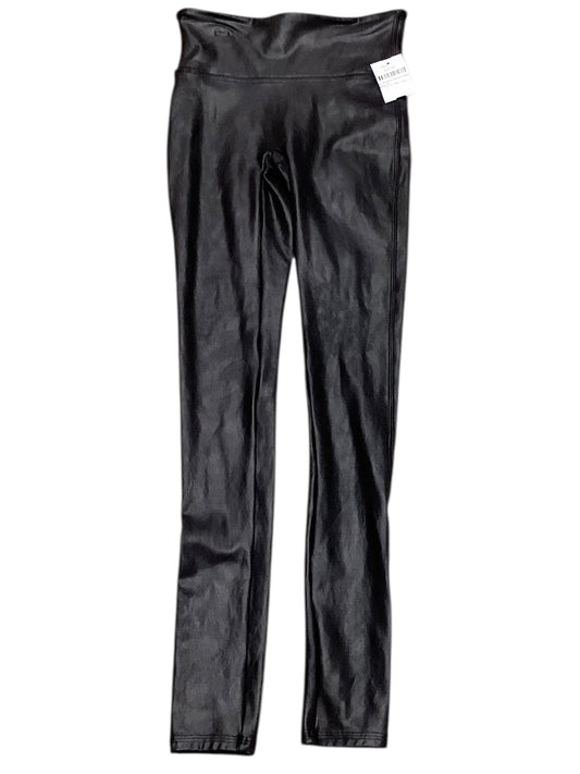Spanx Women’s Black Coated Leggings XS