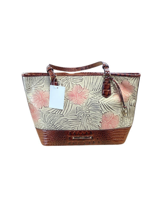Brahmin Pink Floral Handbag