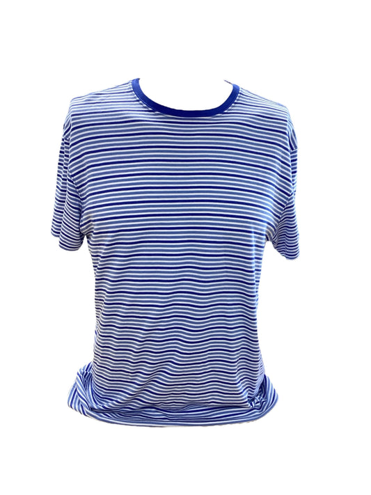 Daniel Cremieux Men’s Blue Striped Shirt M