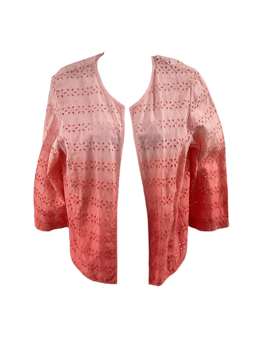 Women’s Ombré Pink Cotton Jacket M