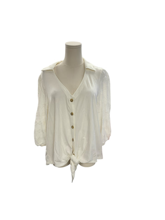 Vanessa Virginia Women's Blouse White L
