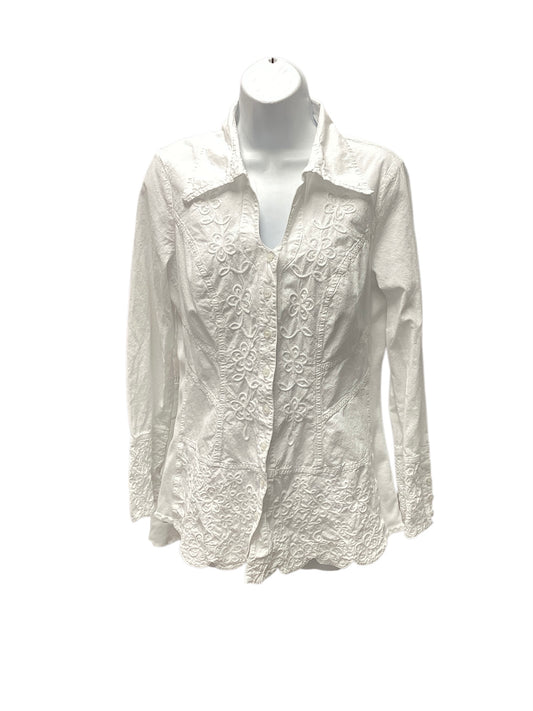 Gretty Zueger Women’s White Blouse M