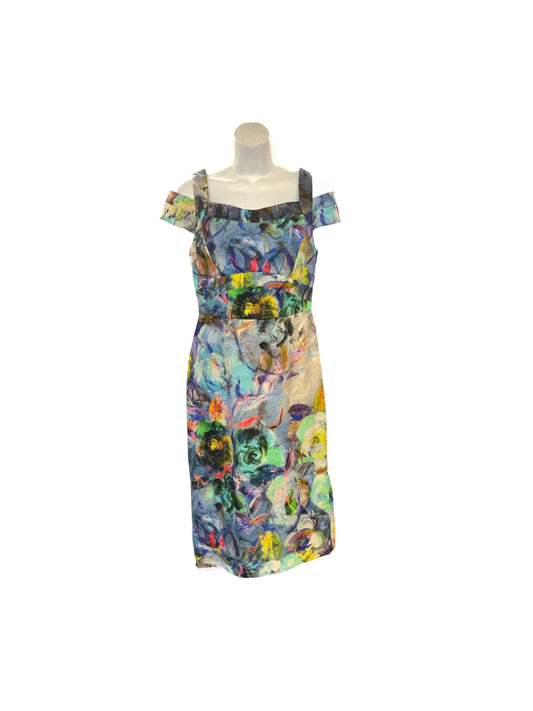 Nicole Miller NY Women's Dress Blue 4=S