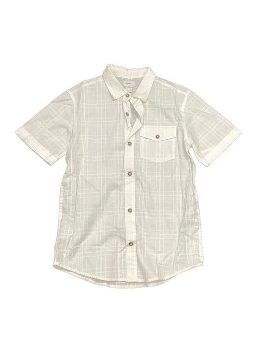 Old Navy Boys White Shirt 10-12