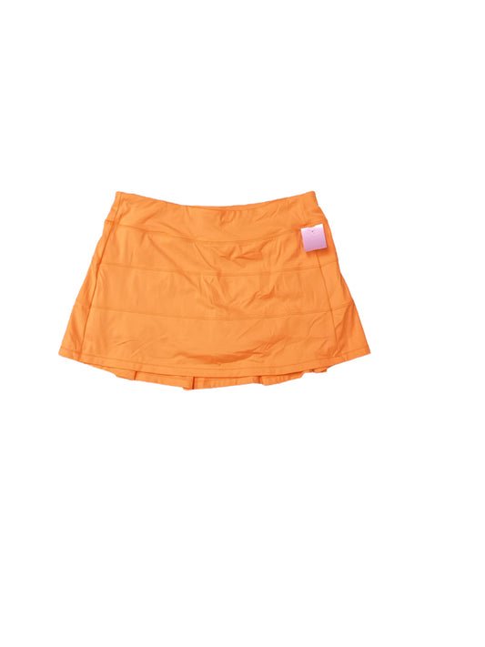 Meivso Women's Skort Orange M