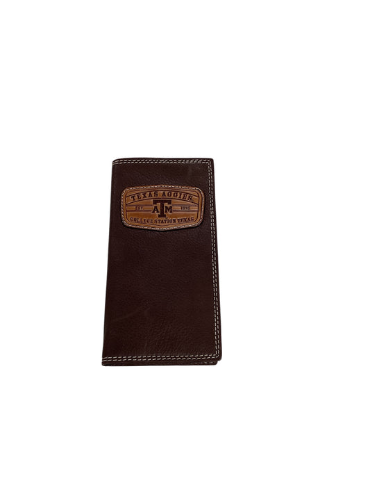 Enmon Brown Leather Wallet