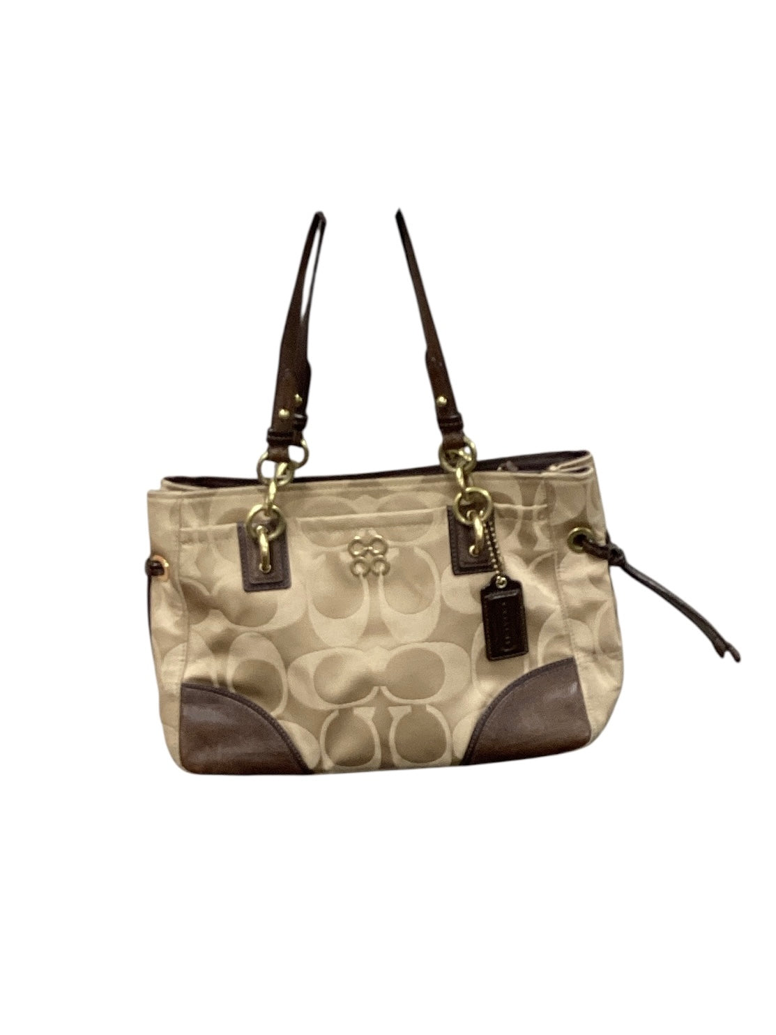 Coach Tan Logo Bag