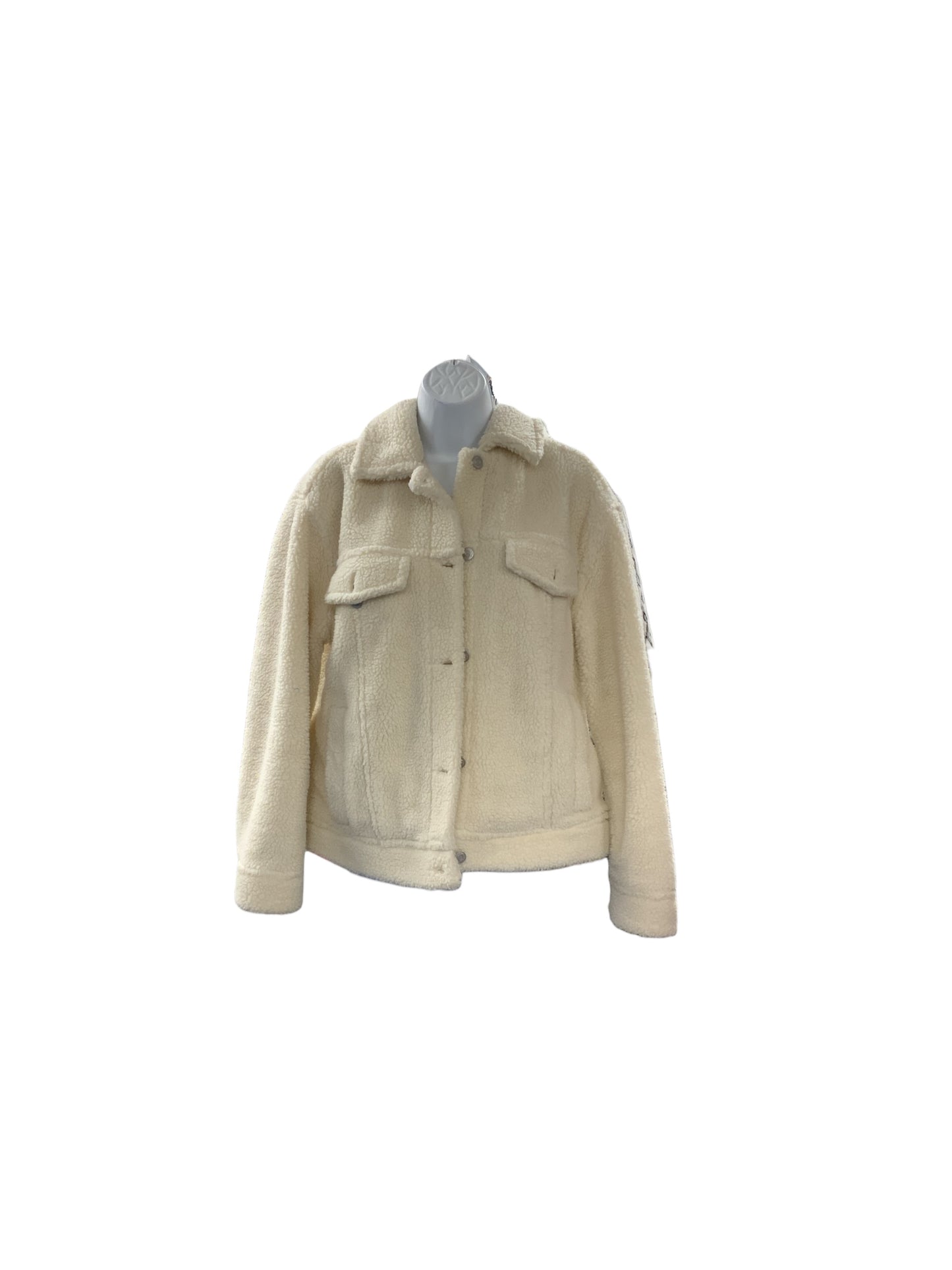 Gap Women's Sherpa Jacket Cream L