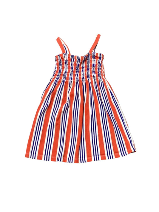 Hanna Andersen Girls Red Striped Dress 5