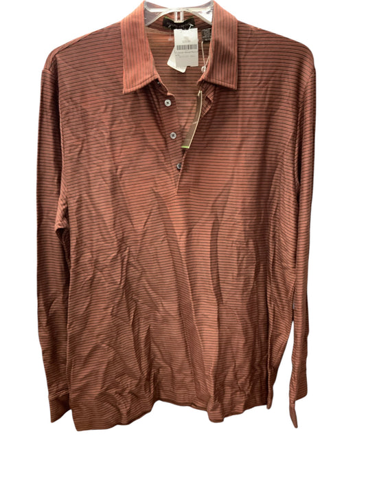 NWT Joseph Abboud Men's Shirt Rust XL