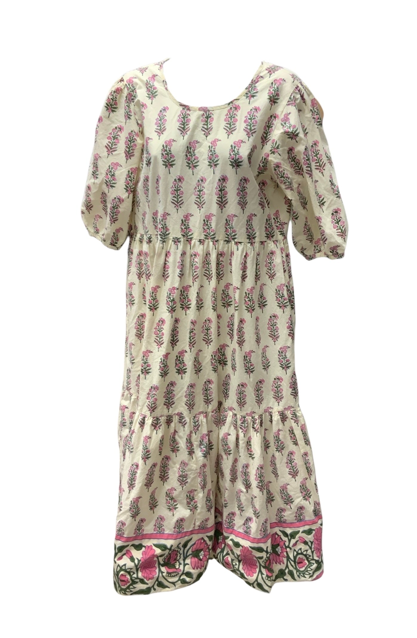 Z Women’s Cream Floral Dress S