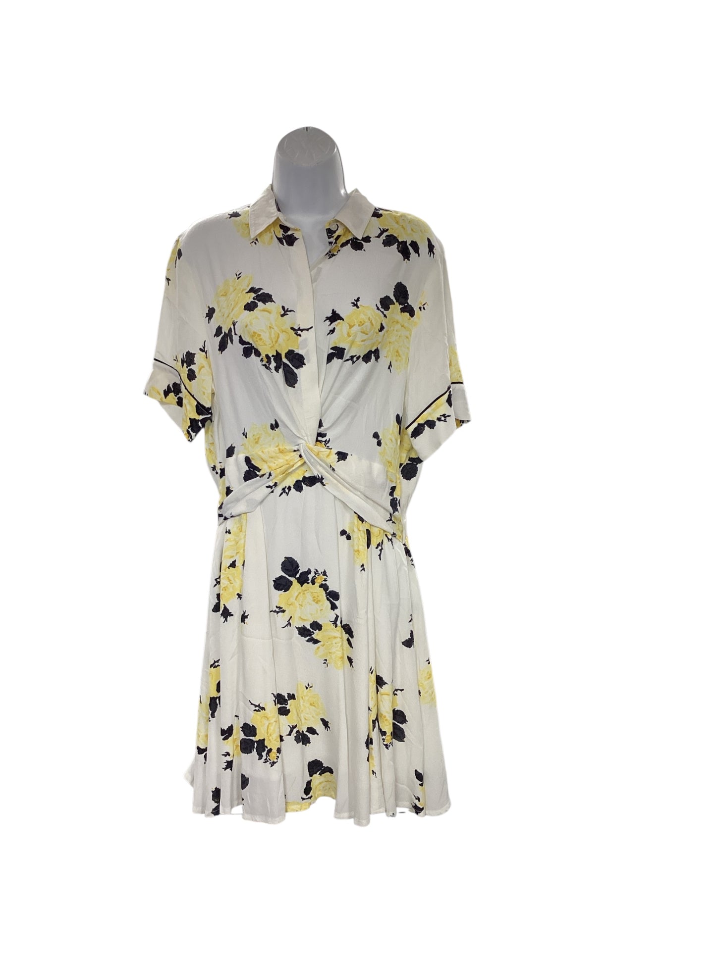 NWT Ganni Women's Dress Yellow 40/L
