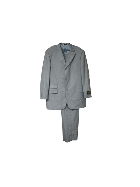 NWT Vicci Uomo Men's 2pc Suit Gray 44L/38