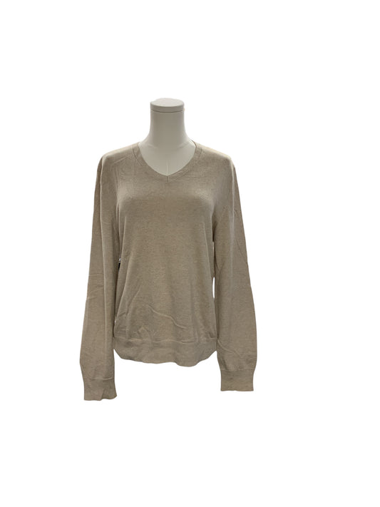 Banana Republic Women's Sweater Beige Silk S