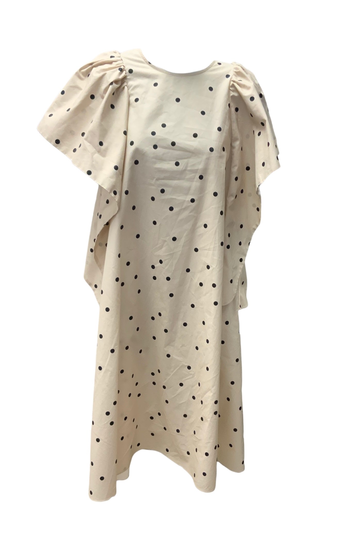 Psophia Women’s Cream Polka Dot Dress S