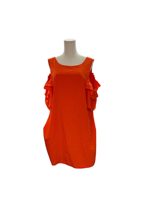 NWT Elaine Turner Women's Dress Orange L