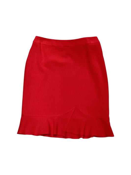 Tahari Women's 2pc Skirt Red 8