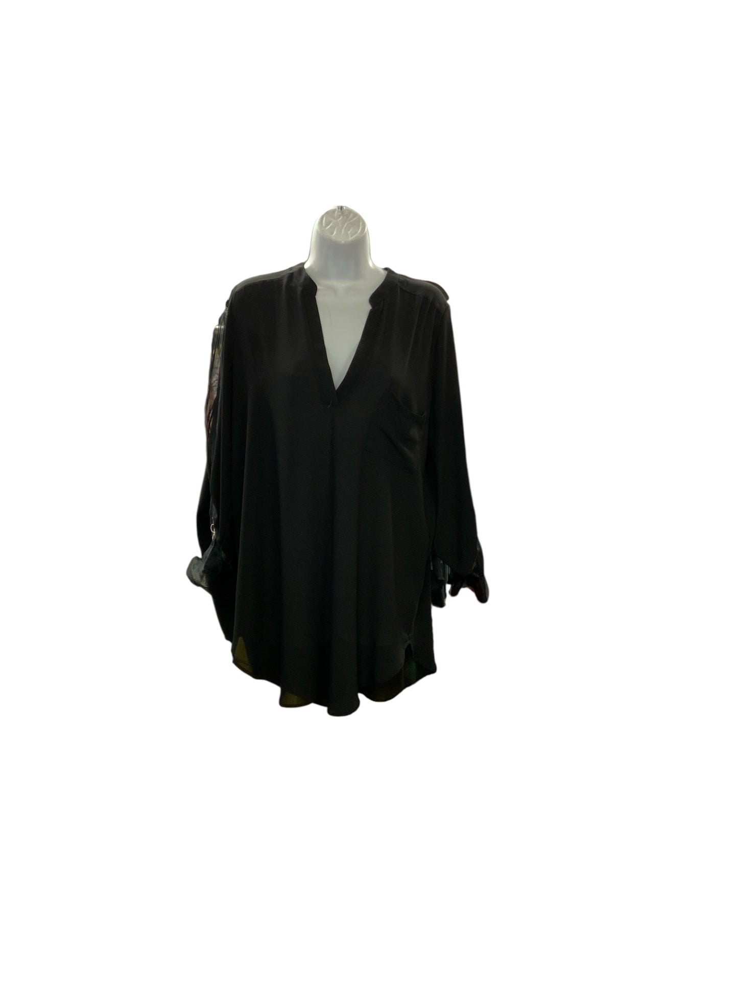Lush Women's Blouse Black L