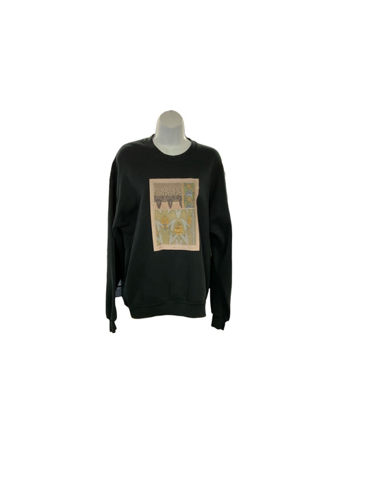 Re-Paved Men's Sweatshirt Black Arrowhead XL