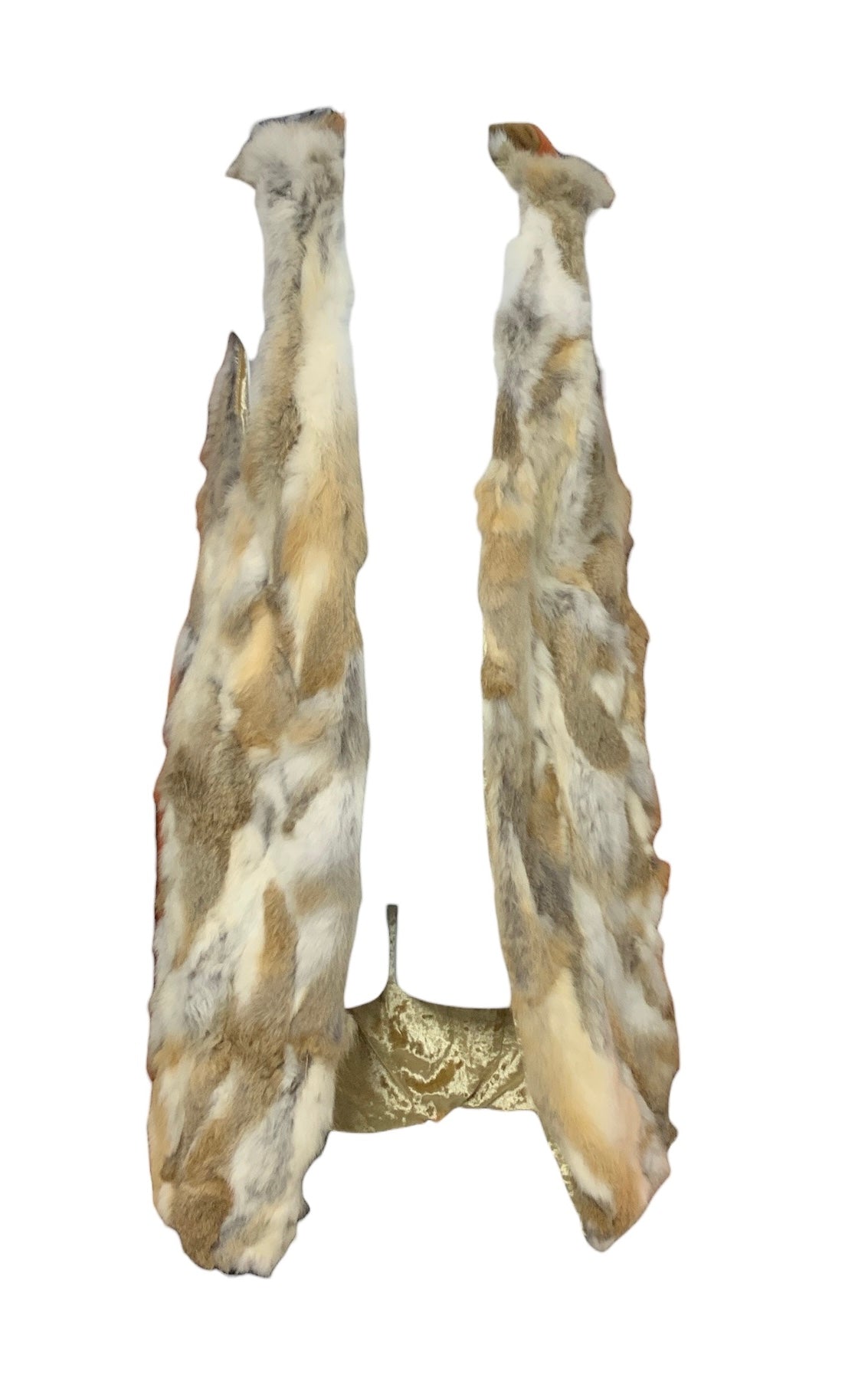 NWT POL Women’s Cream Rabbit Fur Vest M