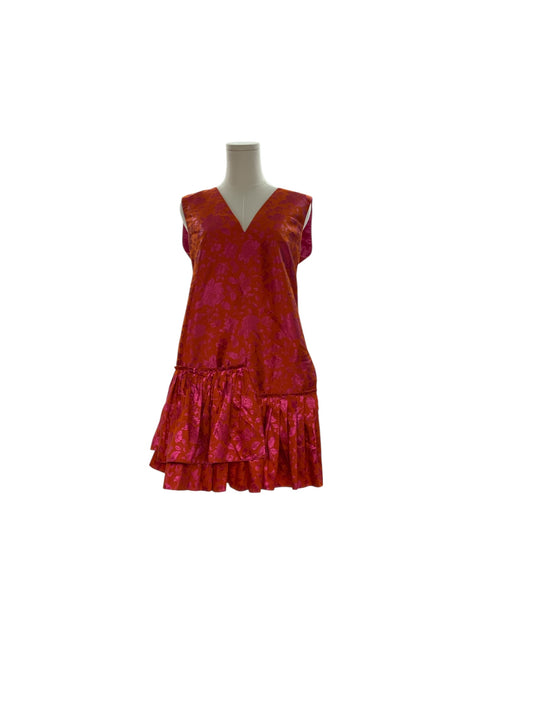 Exquise Women's Dress Rust/Berry XS