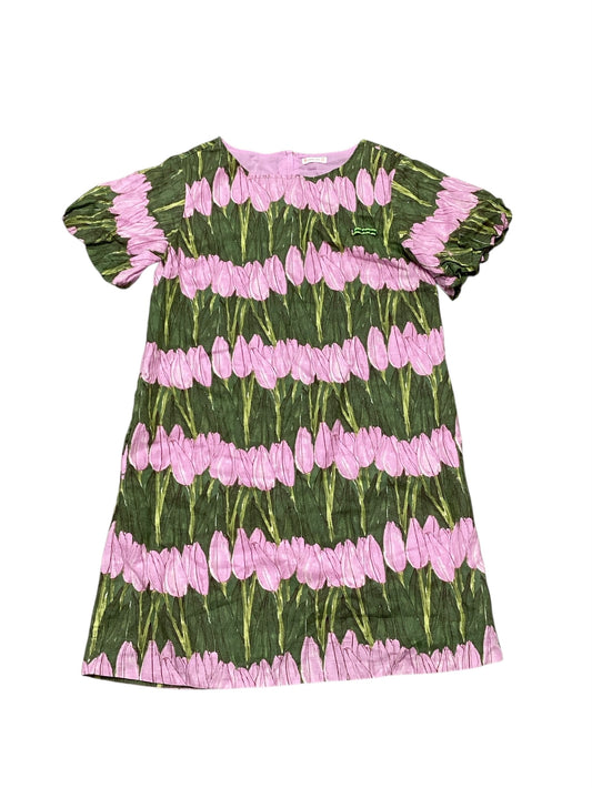 Crewcuts Girls Green Floral Dress 16