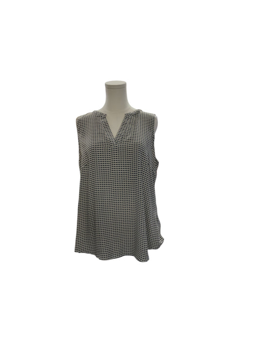 Adrianna Papell Women's Blouse Black L