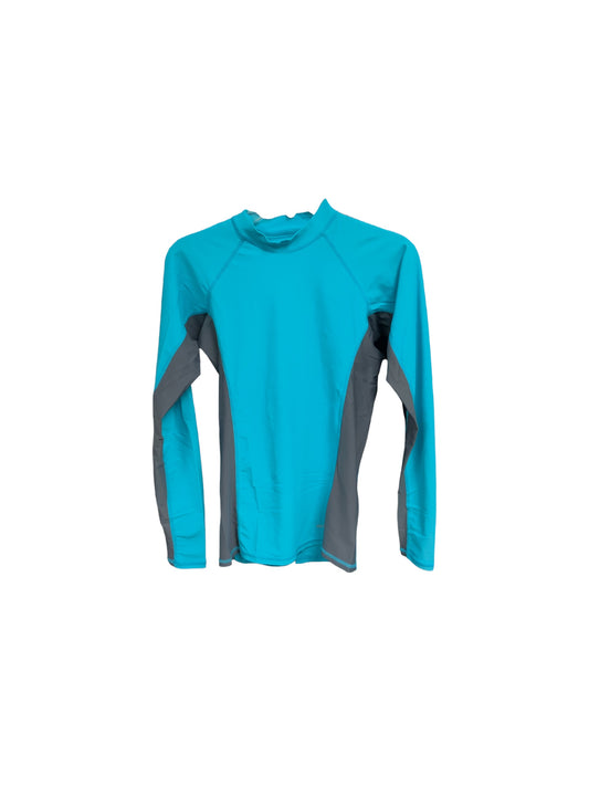 Sporti Jr Mock Rashguard Aqua L