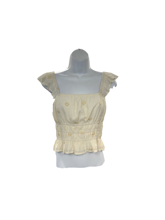 Altar'd State Women's Shirt Cream S