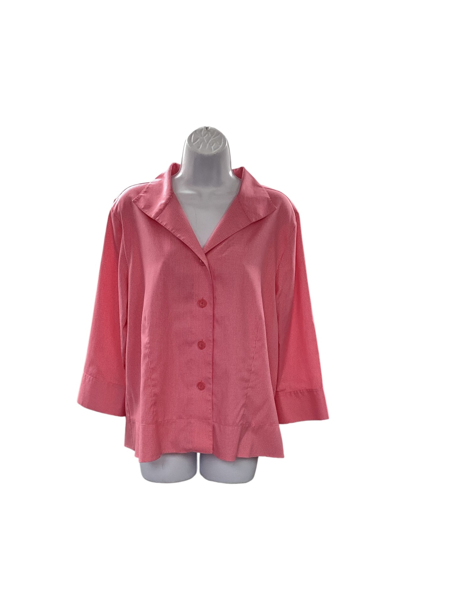 Coldwater Creek Women's Shirt Pink L