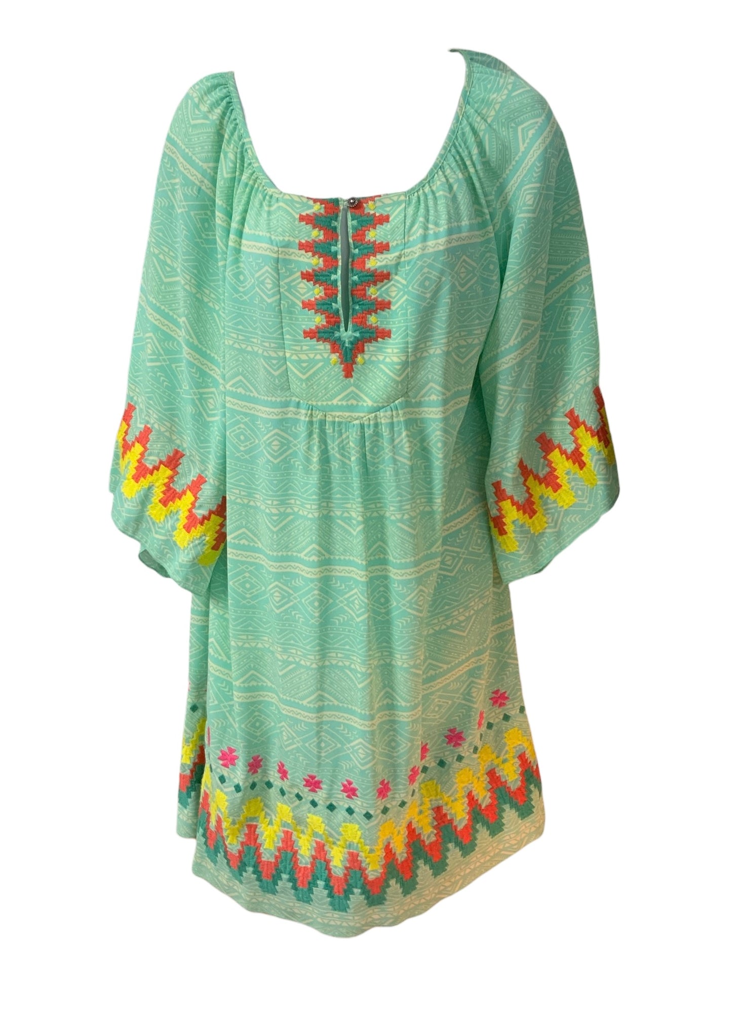 Uncle Frank Women’s Turquoise Dress M