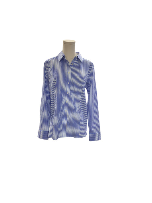 NWT Talbots Women's Shirt Blue 8=M