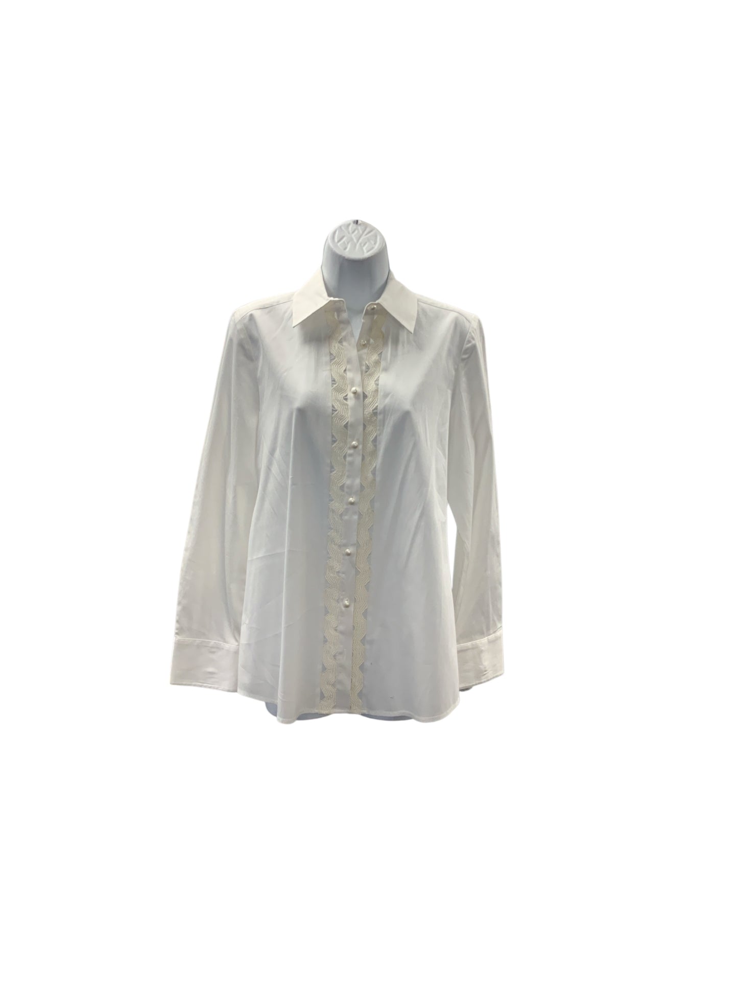 Etcetera Women's Blouse White 6=S