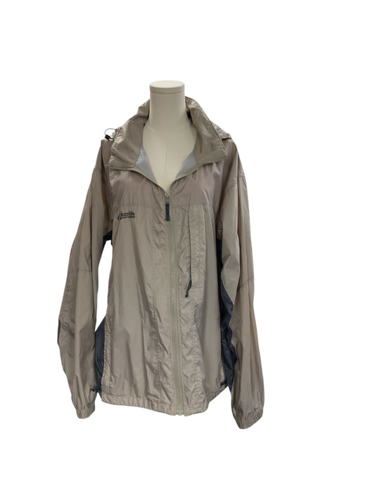 Columbia Men's Rain Jacket Taupe XL