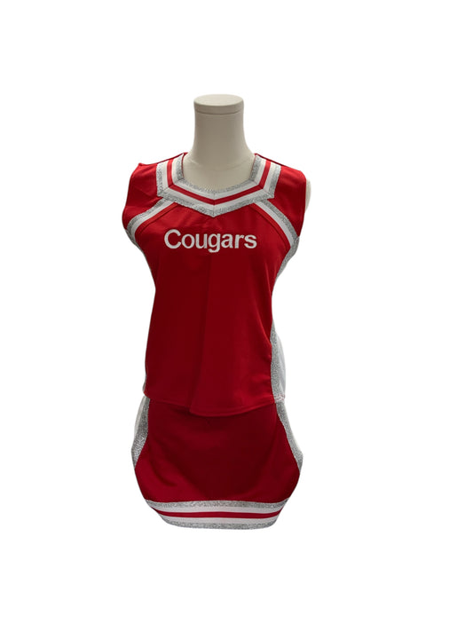 NWT Chasse' UH Cougar Women's 2pc Cheer Skirt L/M