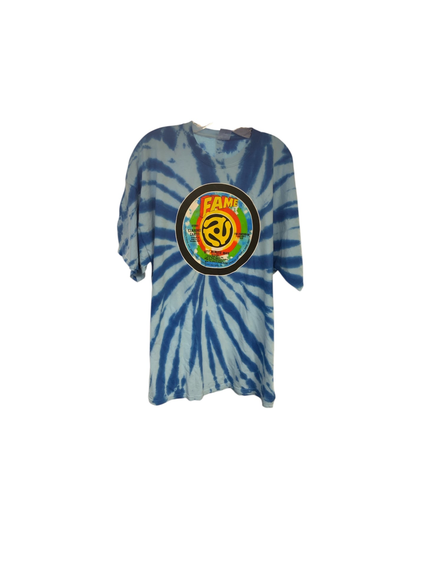 Port & Co Men's Fame Studios Tee Blue Dye 2XL