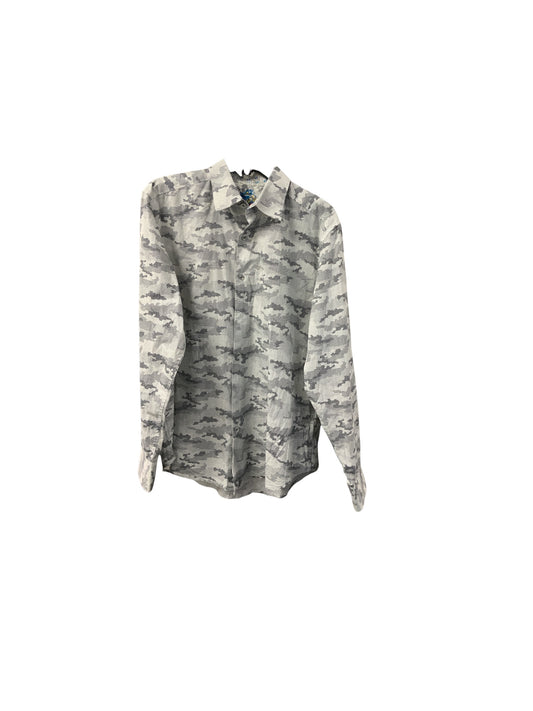 Robert Graham Men's Shirt Black Camo L