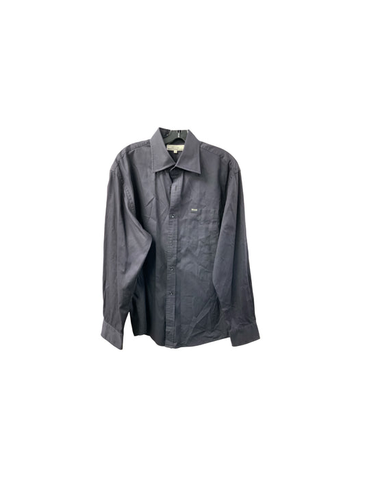 Faconnable Men's Shirt Black L
