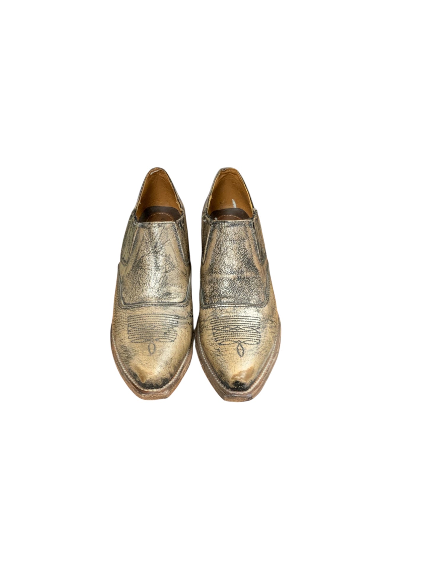 Freebirds Women's Bootie Gold 9