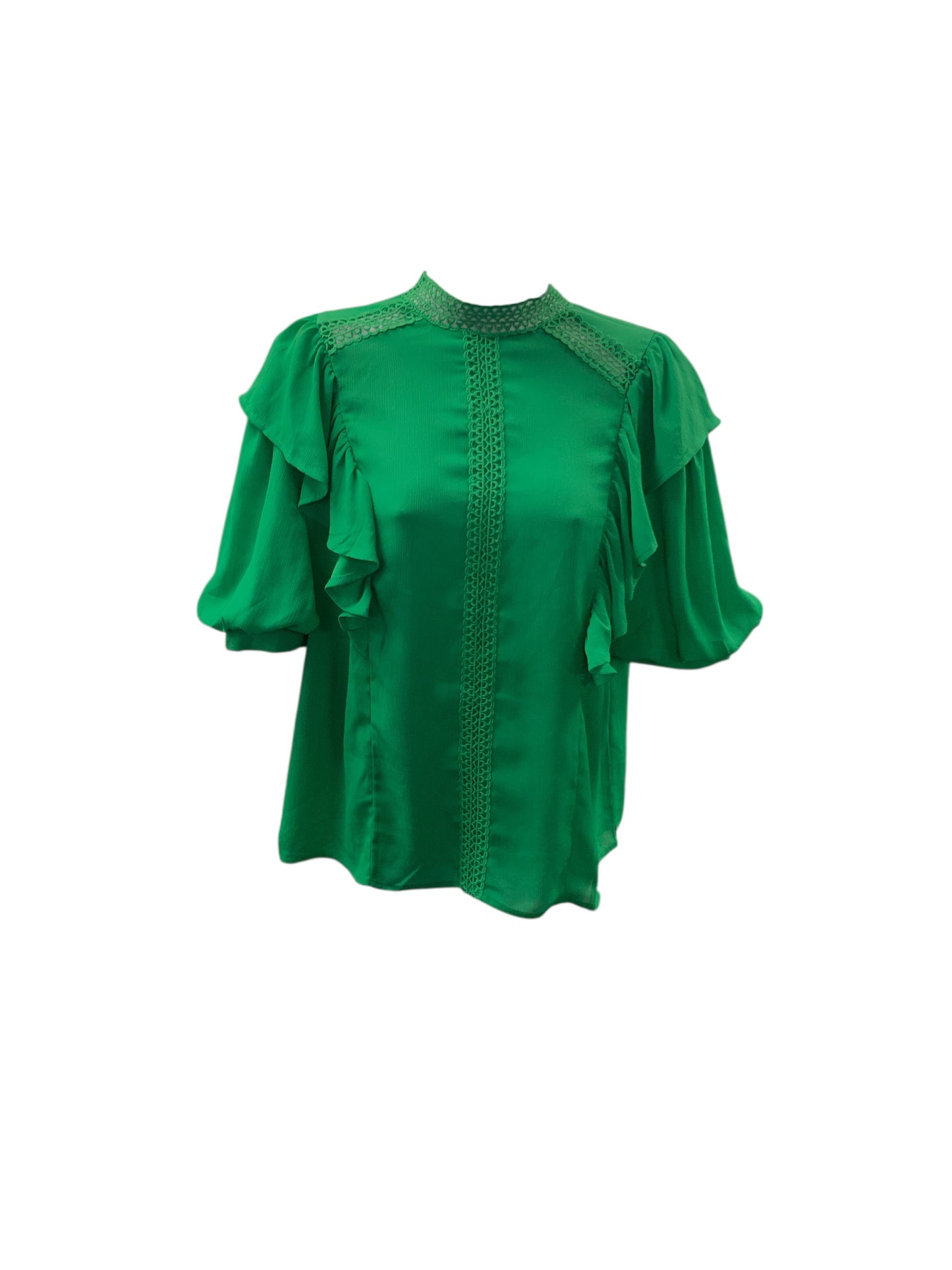 A Calin Women's Blouse Emerald L