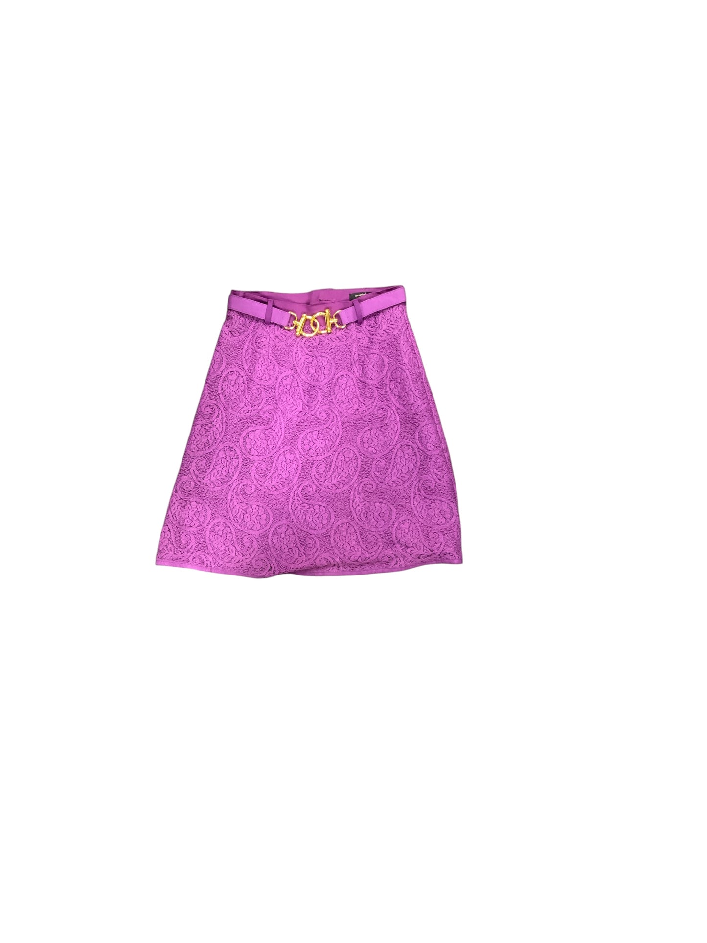 Nanette Lepore Women's Skirt Purple Lace 2=XS