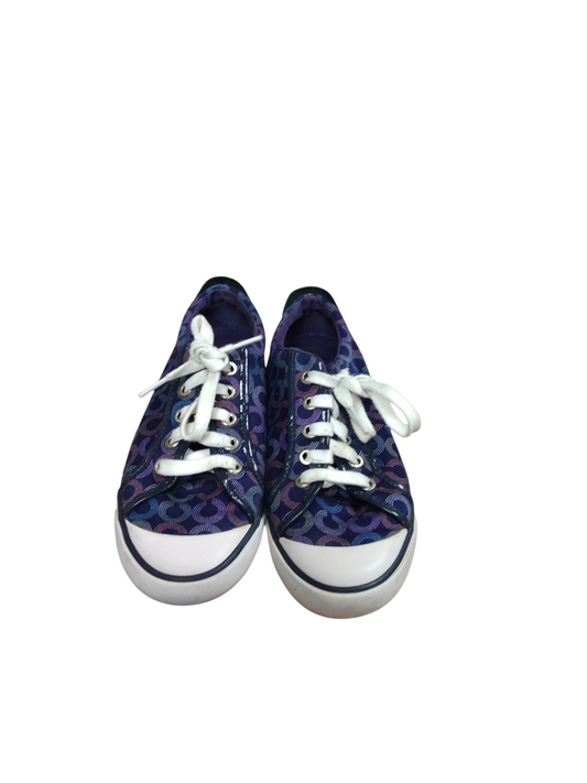 Coach Women's Sneaker Blue 7