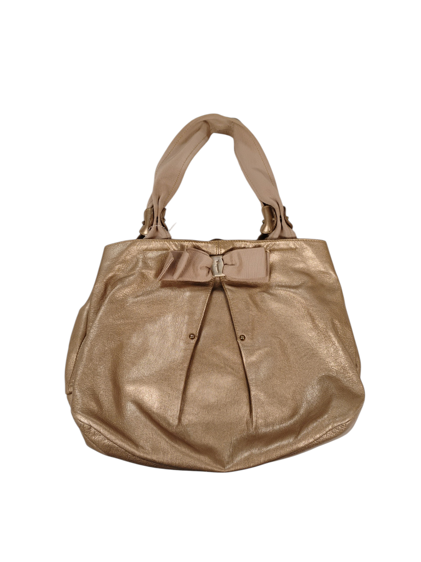 Ferragamo Gold Handbag