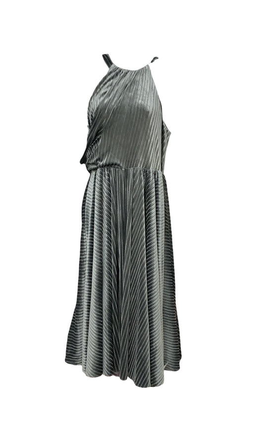 NWT Ted Baker Women's Velvet Dress Gray 2