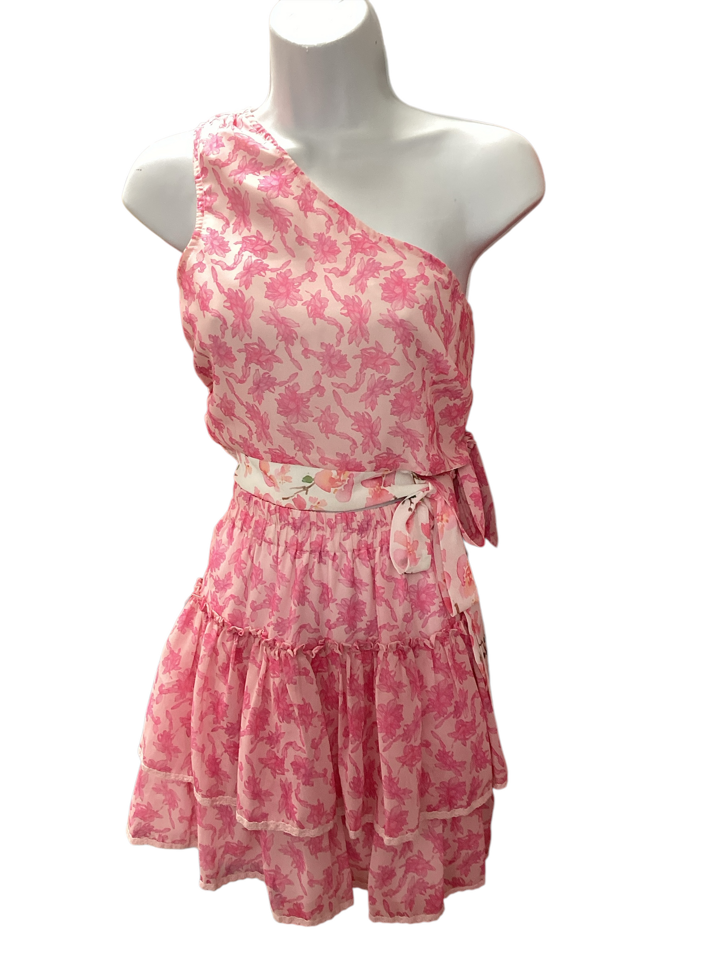 Allison NY Women's 2pc Dress Pink S