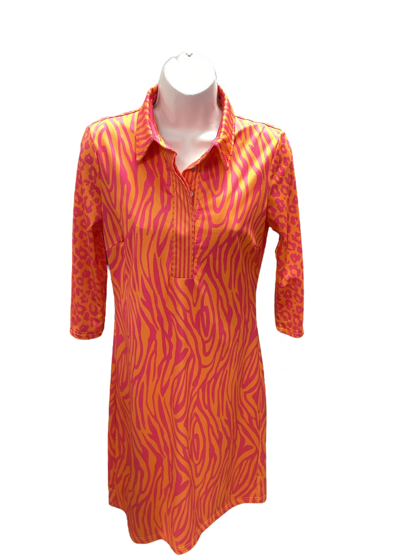 Gretchen Scott Women's Dress Orange XS
