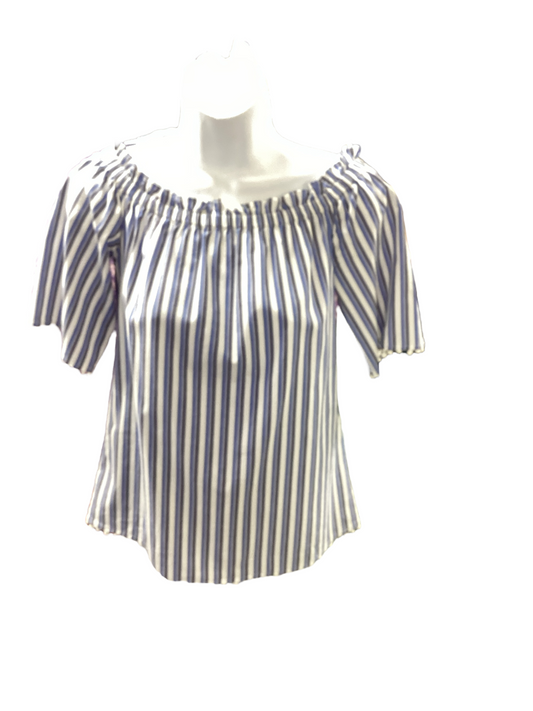 Trina Turk Women's Blouse Blue XS