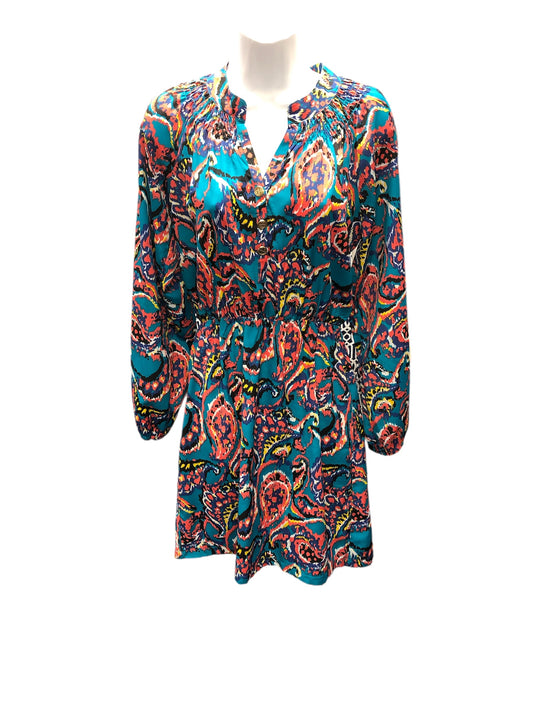 Tracy Negoshian Women's Dress Teal S