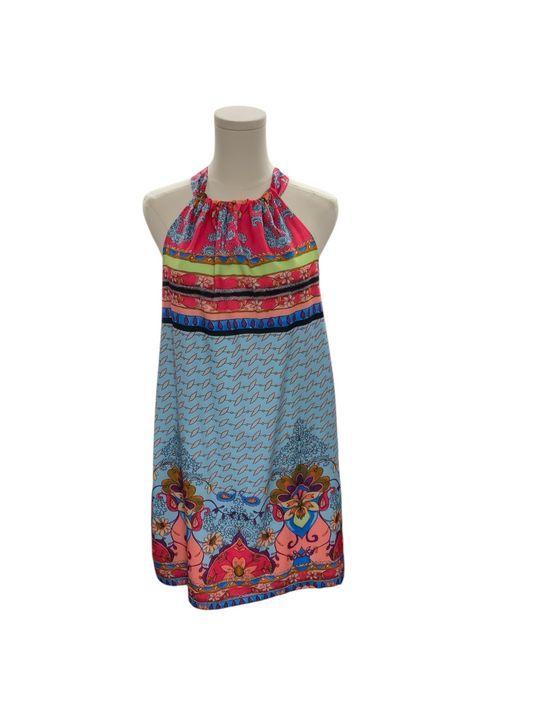 Jade M Tam Women's Halter Dress Multi S