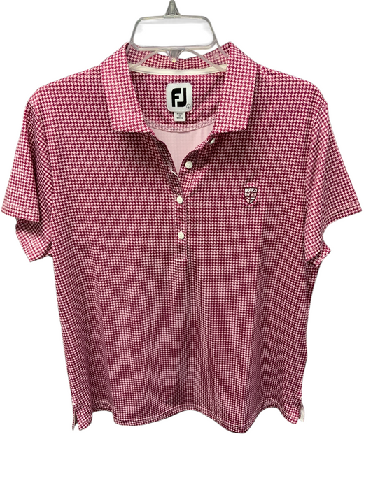 FJ Men's Polo Red L